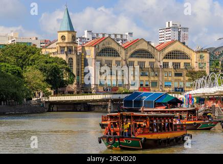 Hong Lim Quay, Singapour Banque D'Images