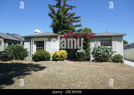 Burbank, Californie, États-Unis 14 juillet 2023 l'actrice Marilyn Monroe former Home at 4215 Warner Blvd le 14 juillet 2023 à Burbank, Californie, États-Unis. Photo de Barry King/Alamy stock photo Banque D'Images