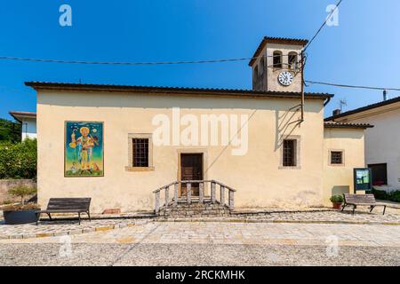 Italie Veneto Resera - Église de Saint Andrew (15e siècle) Banque D'Images