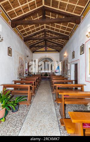 Italie Veneto Resera - Église de Saint Andrew (15e siècle) Banque D'Images