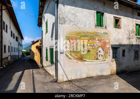 Italie Vénétie le village de Fratta - 'la Frasca' - Maria Teresa Casagrande - 2012 Banque D'Images