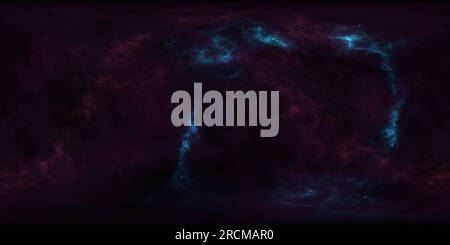 Vue panoramique à 360° de Panorama de fond d'espace profond 2