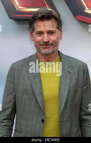 La première Flash au Ovation Hollywood Courtyard le 12 juin 2023 à Los Angeles, CA avec : Nikolaj Coster-Waldau où : Los Angeles, Californie, États-Unis quand : 13 juin 2023 crédit : Nicky Nelson/WENN Banque D'Images