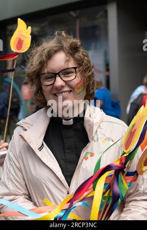 Croydon, Royaume-Uni. 15 juillet 2023. Pride, Croydon crédit : A.Bennett Banque D'Images