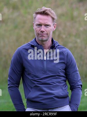 Photo du 14/07/23 du chanteur de Boyzone Ronan Keating dont le frère aîné, Ciaran Keating, a été tué dans un accident de la route à Co Mayo. Des hommages ont été rendus à Ciaran Keating, qui avait 50 ans, après sa mort dans la collision de deux véhicules samedi. Il est entendu que sa femme a également été blessée dans l'incident. Date d'émission : dimanche 16 juillet 2023. Banque D'Images