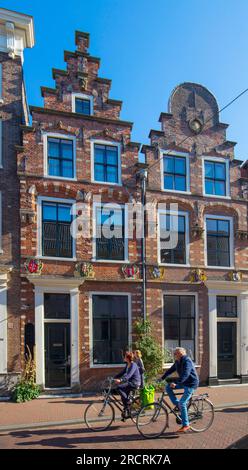 Janstraat, Haarlem, Hollande du Nord, pays-Bas, Banque D'Images