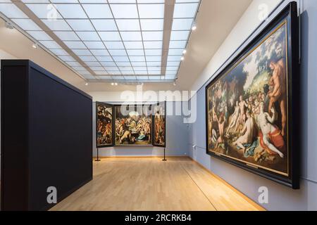 Musée Frans Hals, Haarlem, Hollande du Nord, pays-Bas, Banque D'Images