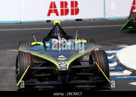 Rome, . 16 juillet 2023. Rome, Italie 16.07.2023 : Robin Frijns, Abt Cupra Formula e, 2022/23 ABB FIA Formula E-Prix Championnat du monde des pilotes Hankook Rome E-Prix tour 14. Crédit : Agence photo indépendante/Alamy Live News Banque D'Images