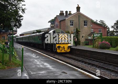 Classe 14 no D9551 à Watercress Line Diesel Gala Day le 14 juillet 2023 Banque D'Images