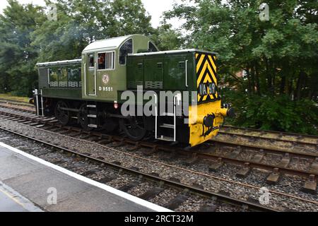 Classe 14 no D9551 à Watercress Line Diesel Gala Day le 14 juillet 2023 Banque D'Images