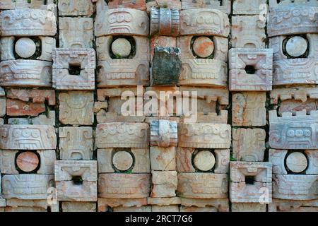 Kabah, région de Puuc , site archéologique maya, péninsule du Yucatan, Mexique Banque D'Images