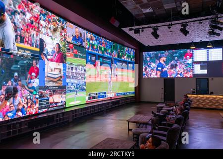 Sports Book, Resorts World, Las Vegas, Nevada Banque D'Images