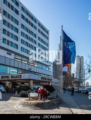 Hotel Palace in Europa Centre, Budapester Straße 45, Charlottenburg, Berlin, Allemagne Banque D'Images