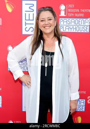 16 juillet 2023 Pasadena, Californie - Camryn Manheim. Pasadena PlayhouseÃs soirée d'ouverture de la production de RAGOÛT qui s'est tenue au Pasadena Playhouse à Pasadena. (Image de crédit : © FS/AdMedia via ZUMA Press Wire) USAGE ÉDITORIAL SEULEMENT! Non destiné à UN USAGE commercial ! Banque D'Images