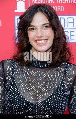 16 juillet 2023 Pasadena, Californie - Hayley Seat. Pasadena PlayhouseÃs soirée d'ouverture de la production de RAGOÛT qui s'est tenue au Pasadena Playhouse à Pasadena. (Image de crédit : © FS/AdMedia via ZUMA Press Wire) USAGE ÉDITORIAL SEULEMENT! Non destiné à UN USAGE commercial ! Banque D'Images