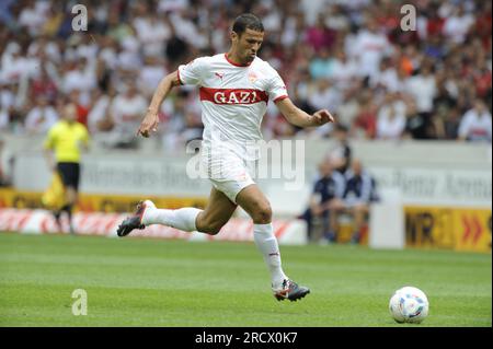 Khalid Boulahrouz VFB Aktion Fußball Bundesliga VFB Stuttgart - FC Schalke 04 - 0:3 6.8.2011 Banque D'Images