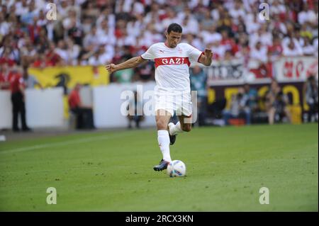 Khalid Boulahrouz Aktion Fußball Bundesliga VFB Stuttgart - Bayer 04 Leverkusen 0:1 am 20.8.2011 Banque D'Images