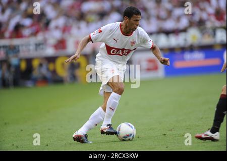 Khalid Boulahrouz Aktion Fußball Bundesliga VFB Stuttgart - Bayer 04 Leverkusen 0:1 am 20.8.2011 Banque D'Images