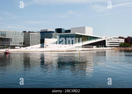Autour d'Oslo - Opéra (Operahuset) Banque D'Images