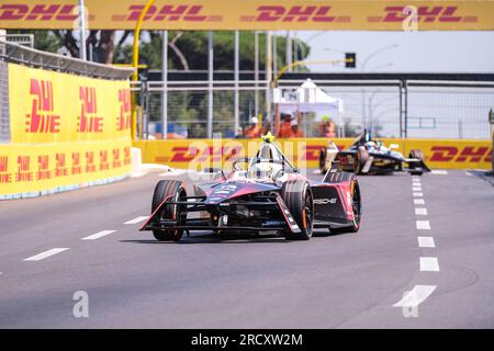 António Félix da Costa du Portugal et TAG Heuer Porsche Formula E Team lors de la ronde 13 de qualification du Championnat du monde ABB Formula E-Prix 2023 Hankook Rome. Banque D'Images