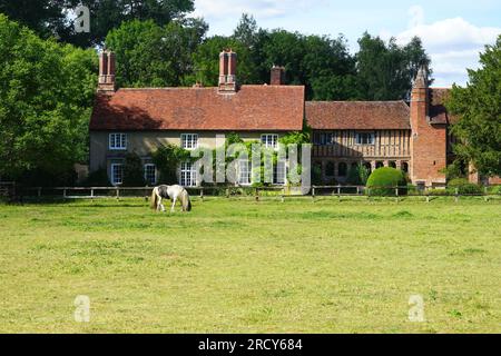 West Stow Hall Banque D'Images