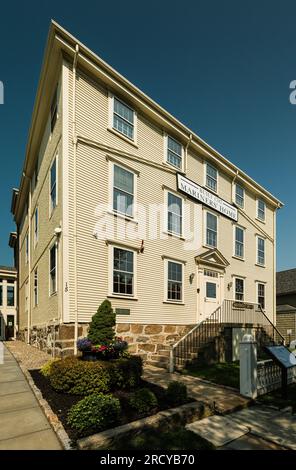 Mariner's Home New Bedford Whaling National Historical Park   New Bedford, Massachusetts, États-Unis Banque D'Images