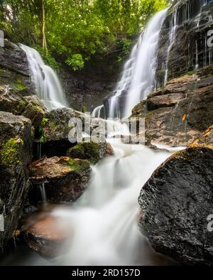 SOCO tombe près de Maggie Valley, Caroline du Nord Banque D'Images