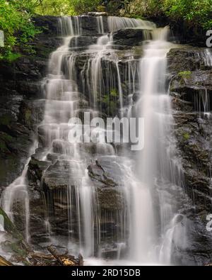 SOCO tombe près de Maggie Valley, Caroline du Nord Banque D'Images