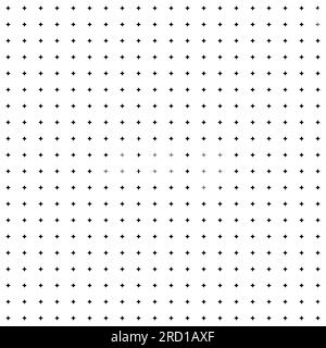 Motif quadrillé sans couture. Pattern de demi-teinte subtil. Petite croix d'écoutille répétée. Répétition de minuscules textures abstraites. Fond géométrique simple. Points décolorés Illustration de Vecteur