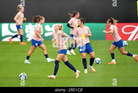 Chloe Kelly de l'Angleterre lors d'une séance d'entraînement à Spencer Park, Brisbane, Australie. Date de la photo : mardi 18 juillet 2023. Banque D'Images