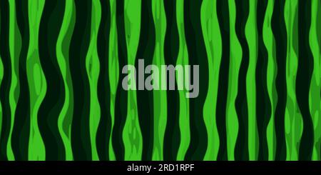 Motif sans couture avec texture de peau de pastèque. Motif de pelage de melon d'eau. Illustration vectorielle de fond d'été sans fin de baies juteuses mûres. Vert Illustration de Vecteur