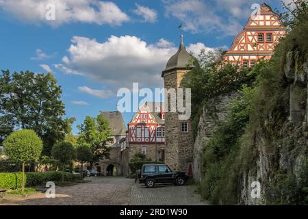 geography / travel, Germany, Hesse, Idstein, Idstein Castle, ADDITIONAL-RIGHTS-CLEARANCE-INFO-NOT-AVAILABLE Stock Photo