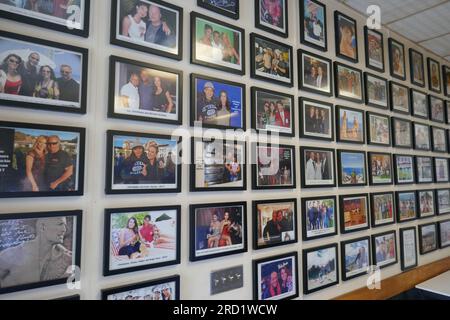 Malibu, Californie, États-Unis 16 juillet 2023 DÕAmoreÕs Pizza à Malibu, Californie, États-Unis. Photo de Barry King/Alamy stock photo Banque D'Images