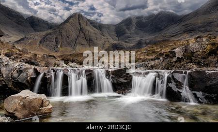 La Fée des piscines, île de Skye Banque D'Images