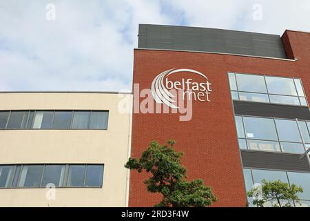 Belfast Metropolitan College en Ulster Banque D'Images