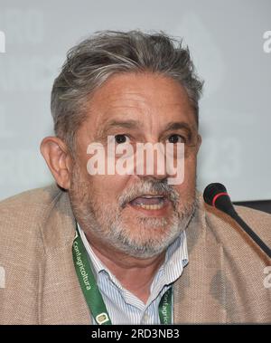 Varese, Italie. 18 juillet 2023. Varese, Italie LIVRE BLANC DE GREENHealth is Green Green IS Health Conference Parcs et jardins dans la mise en valeur touristique du territoire nature, Santé et bien-être en photo : crédit : Agence photo indépendante/Alamy Live News Banque D'Images