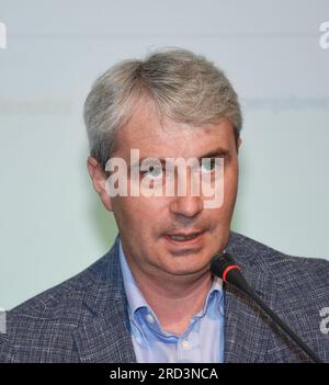 Varese, Italie. 18 juillet 2023. Varese, Italie LIVRE BLANC DE GREENHealth is Green Green IS Health Conference Parcs et jardins dans la mise en valeur touristique du territoire nature, Santé et bien-être en photo : crédit : Agence photo indépendante/Alamy Live News Banque D'Images