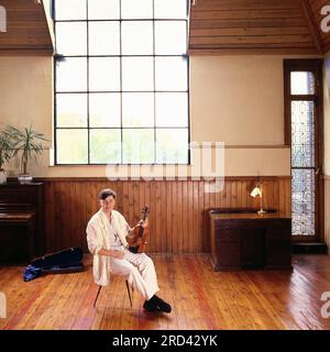 Le violoniste Nigel Kennedy Banque D'Images