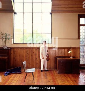 Le violoniste Nigel Kennedy Banque D'Images