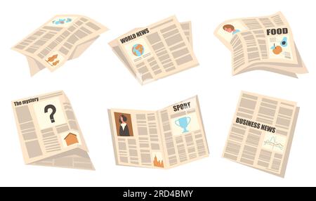 Pages recto définies Illustration de Vecteur