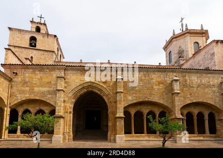 Cathedral de Nuestra Senióra de la Asuncion de Santander, Cantabrie, Espagne. Banque D'Images