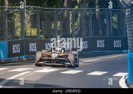 Jean-Éric Vergne de France et DS automobiles Penske roulent lors de la ronde 14 du ABB Formula E-Prix 2023 Hankook Rome World Championship.