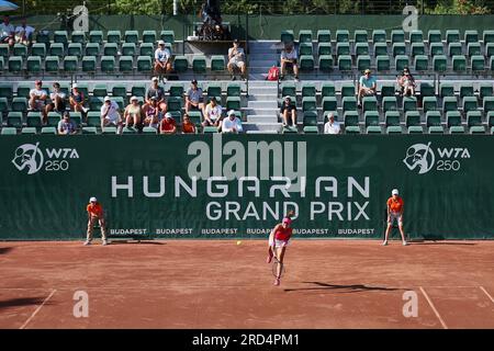 Budapest, Hongrie centrale, Hongrie. 18 juillet 2023. TIMEA BABOS de Hongrie en action pendant le GRAND PRIX DE HONGRIE - Budapest - Womens tennis, WTA250 (crédit image : © Mathias Schulz/ZUMA Press Wire) USAGE ÉDITORIAL SEULEMENT! Non destiné à UN USAGE commercial ! Crédit : ZUMA Press, Inc./Alamy Live News Banque D'Images