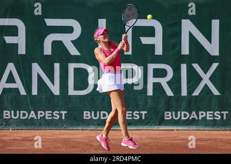 Budapest, Hongrie centrale, Hongrie. 18 juillet 2023. TIMEA BABOS de Hongrie en action pendant le GRAND PRIX DE HONGRIE - Budapest - Womens tennis, WTA250 (crédit image : © Mathias Schulz/ZUMA Press Wire) USAGE ÉDITORIAL SEULEMENT! Non destiné à UN USAGE commercial ! Crédit : ZUMA Press, Inc./Alamy Live News Banque D'Images