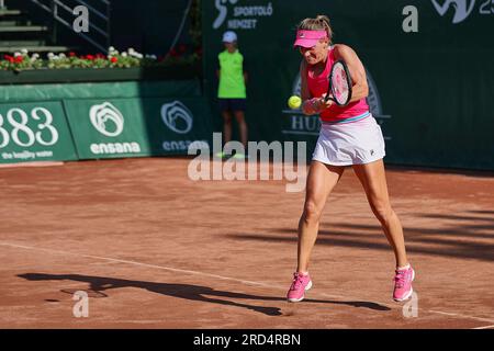 Budapest, Hongrie centrale, Hongrie. 18 juillet 2023. TIMEA BABOS de Hongrie en action pendant le GRAND PRIX DE HONGRIE - Budapest - Womens tennis, WTA250 (crédit image : © Mathias Schulz/ZUMA Press Wire) USAGE ÉDITORIAL SEULEMENT! Non destiné à UN USAGE commercial ! Crédit : ZUMA Press, Inc./Alamy Live News Banque D'Images