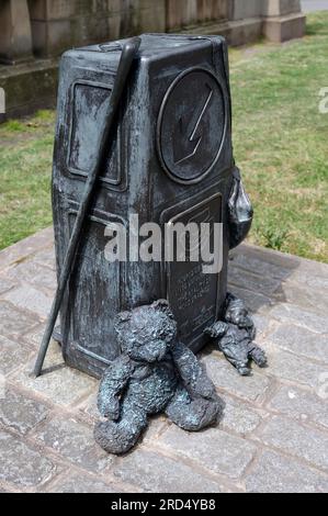 Road Peace Memorial, St. Johns Gardens, Liverpool, Angleterre, Royaume-Uni Banque D'Images