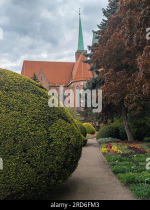 Jardin botanique à Wroclaw, Pologne Banque D'Images