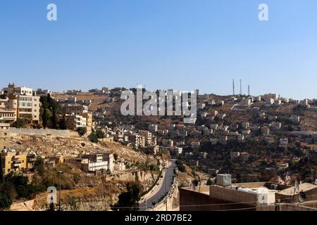 As-Salt, Jordanie : belle ville salée en Jordanie Banque D'Images