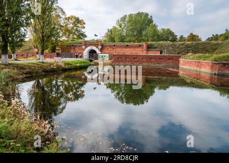 Baltiysk, région de Kaliningrad, Russie - 02 octobre 2021 : vue de la forteresse citadelle de Pillau à Baltiysk Banque D'Images