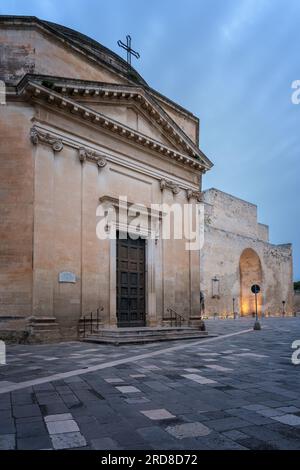 Église Santa Maria di Porta, Lecce, Pouilles, Italie, Europe Banque D'Images